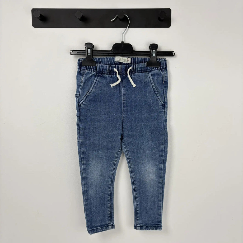 Zara Kék fiú farmerjogger 98