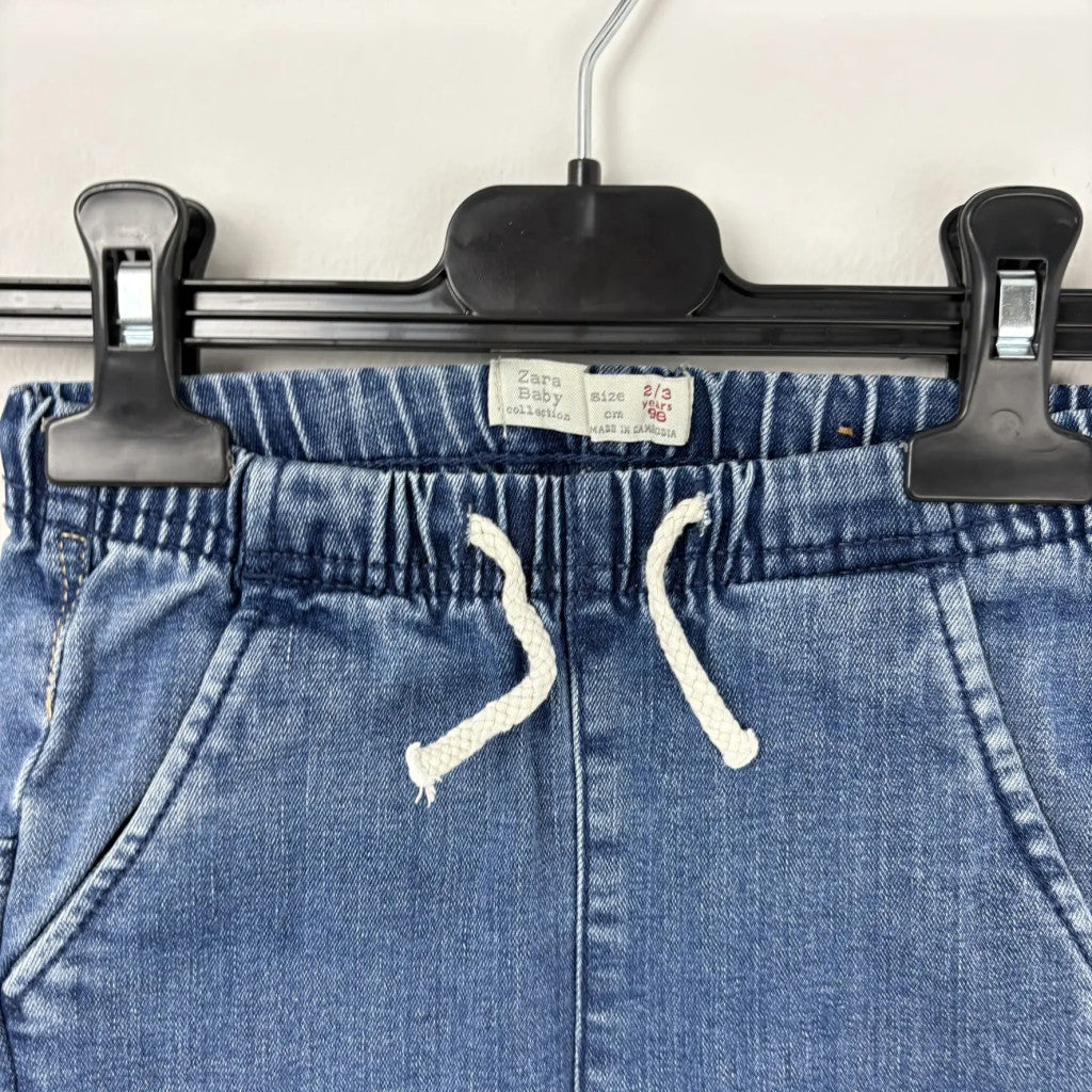 Zara Kék fiú farmerjogger 98