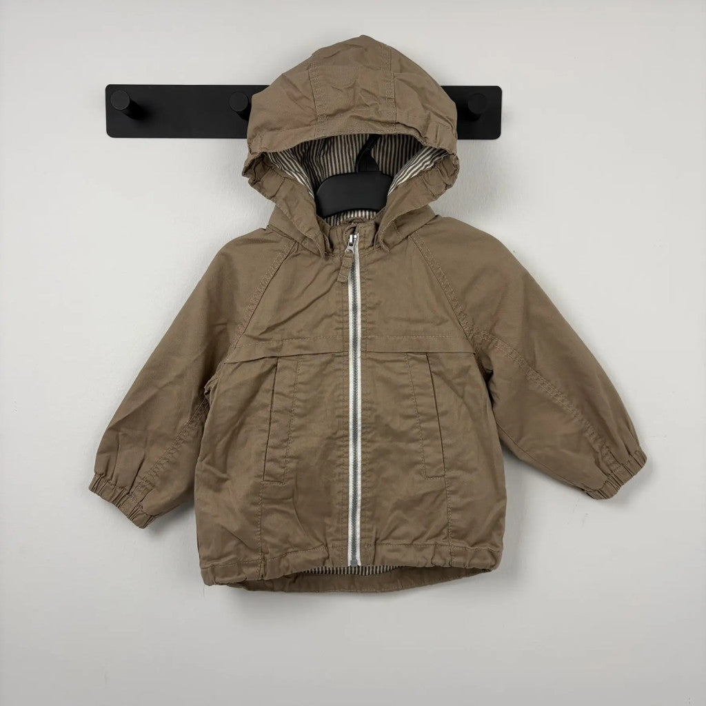 H&M Barna átmeneti kabát 80