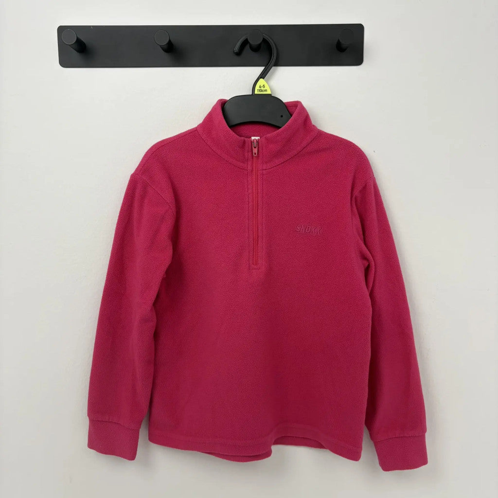 Snoxx Pink lány polár pulóver (116)