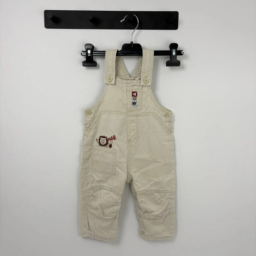BabyMac mintás kantáros nadrág 74