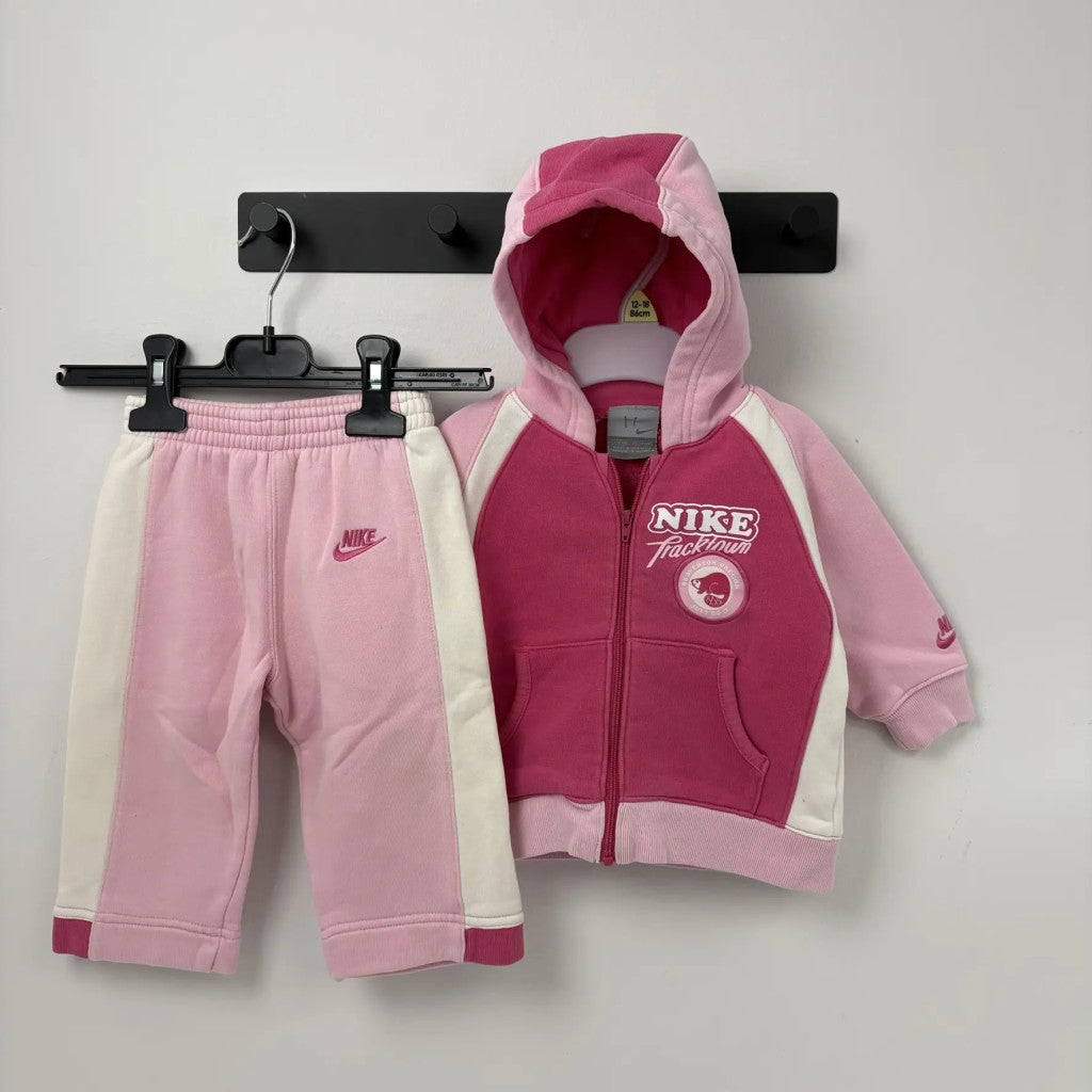 Nike Rózsaszín melegítő együttes, lány (62-68)