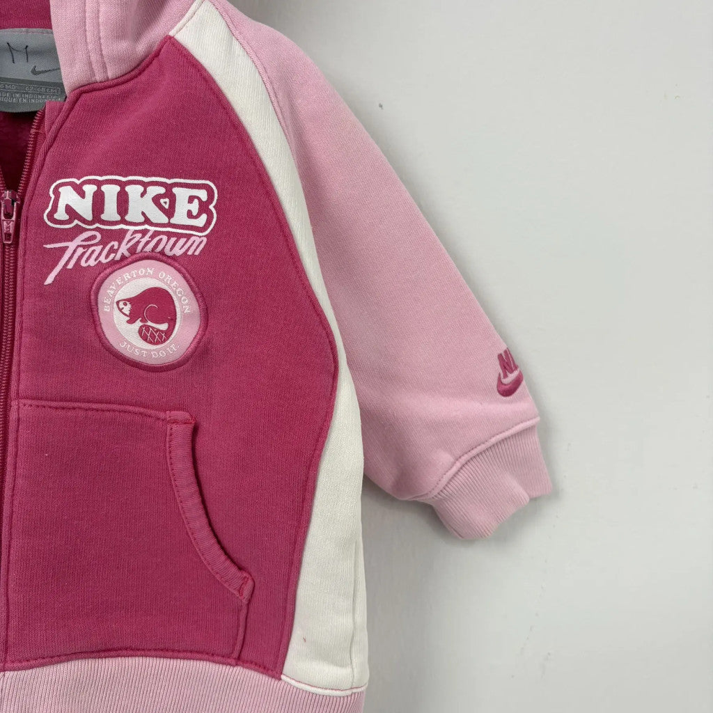 Nike Rózsaszín melegítő együttes, lány (62-68)