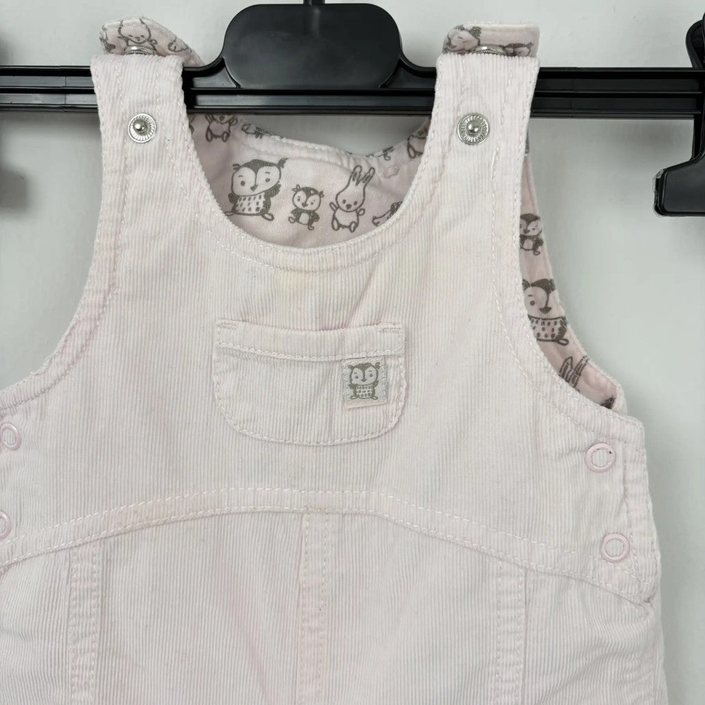 H&M Rózsaszín kantáros nadrág 62