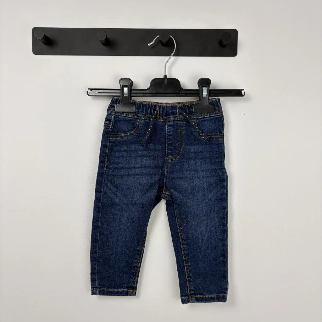 Primark sötétkék farmernadrág 74