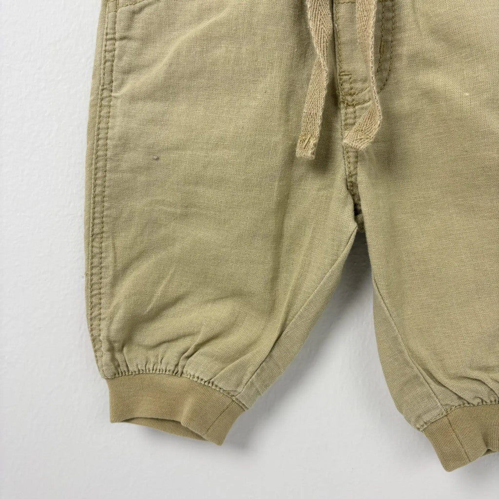 Bézs baba jogger nadrág 56