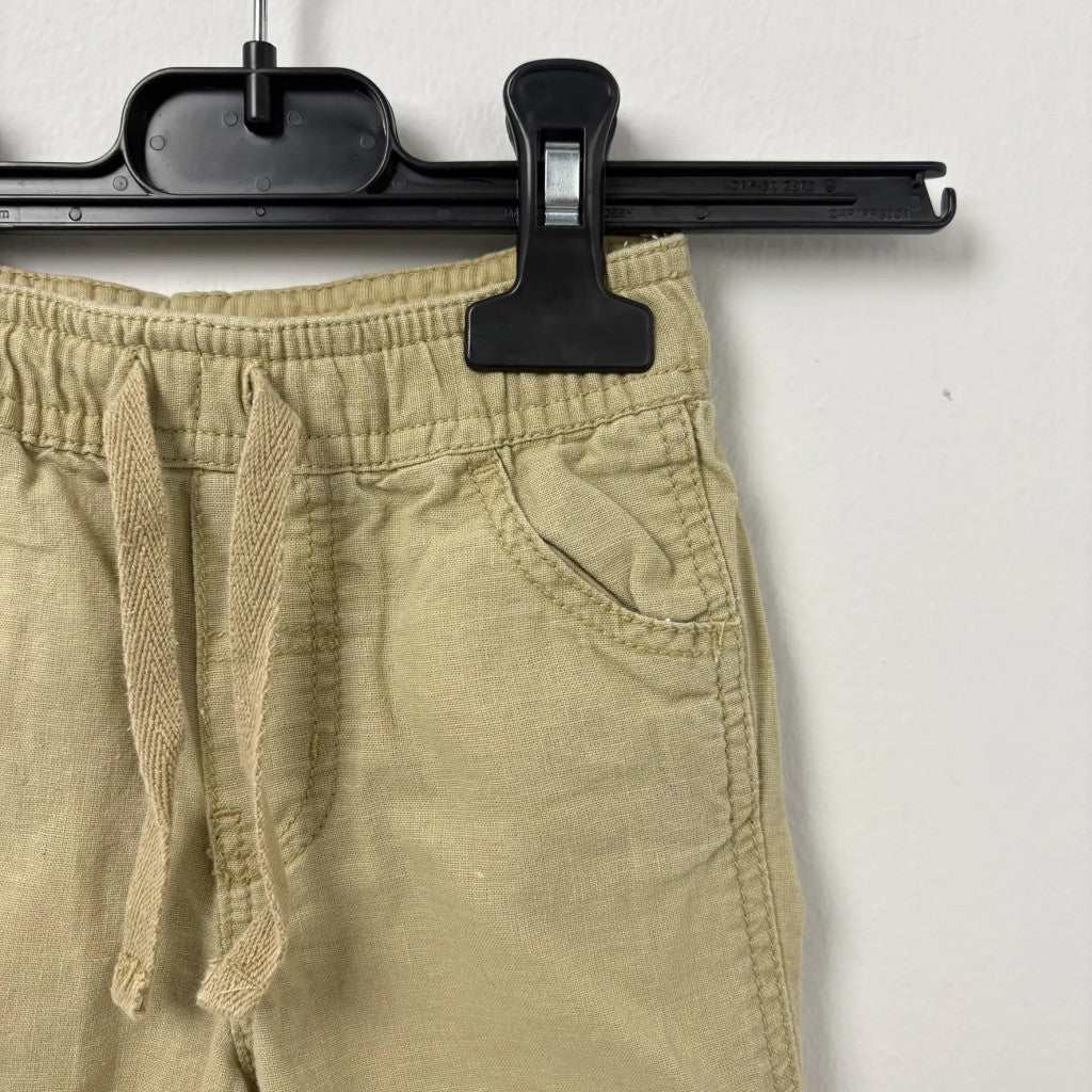 Bézs baba jogger nadrág 56