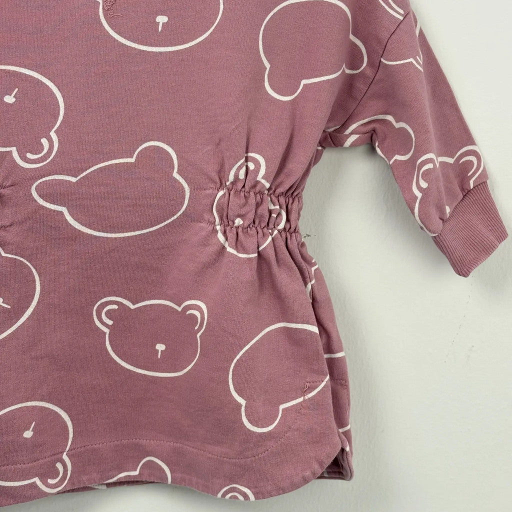 So Cute mályva színű hosszú ujjú ruha, lány (74)