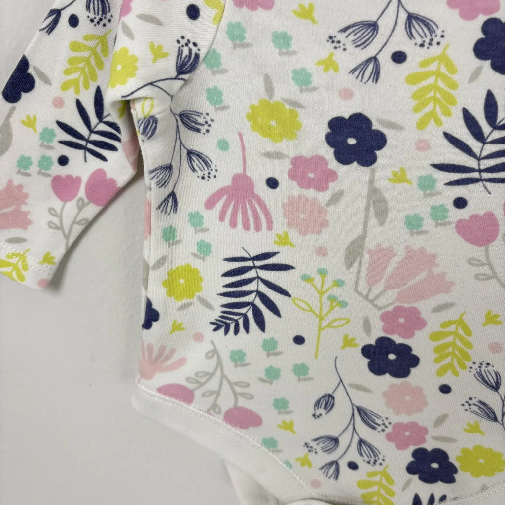 F&F virágos body 56