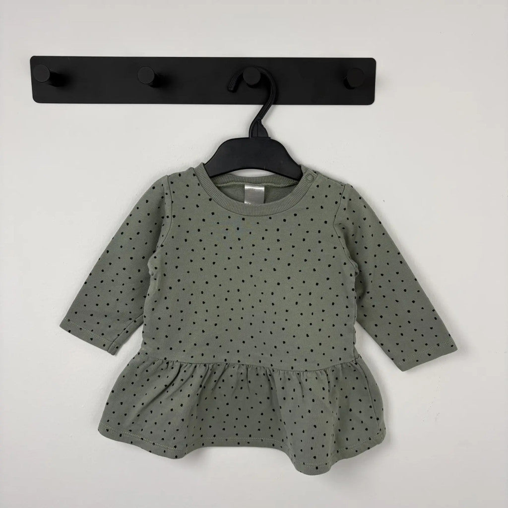 H&M pöttyös pulóver 68