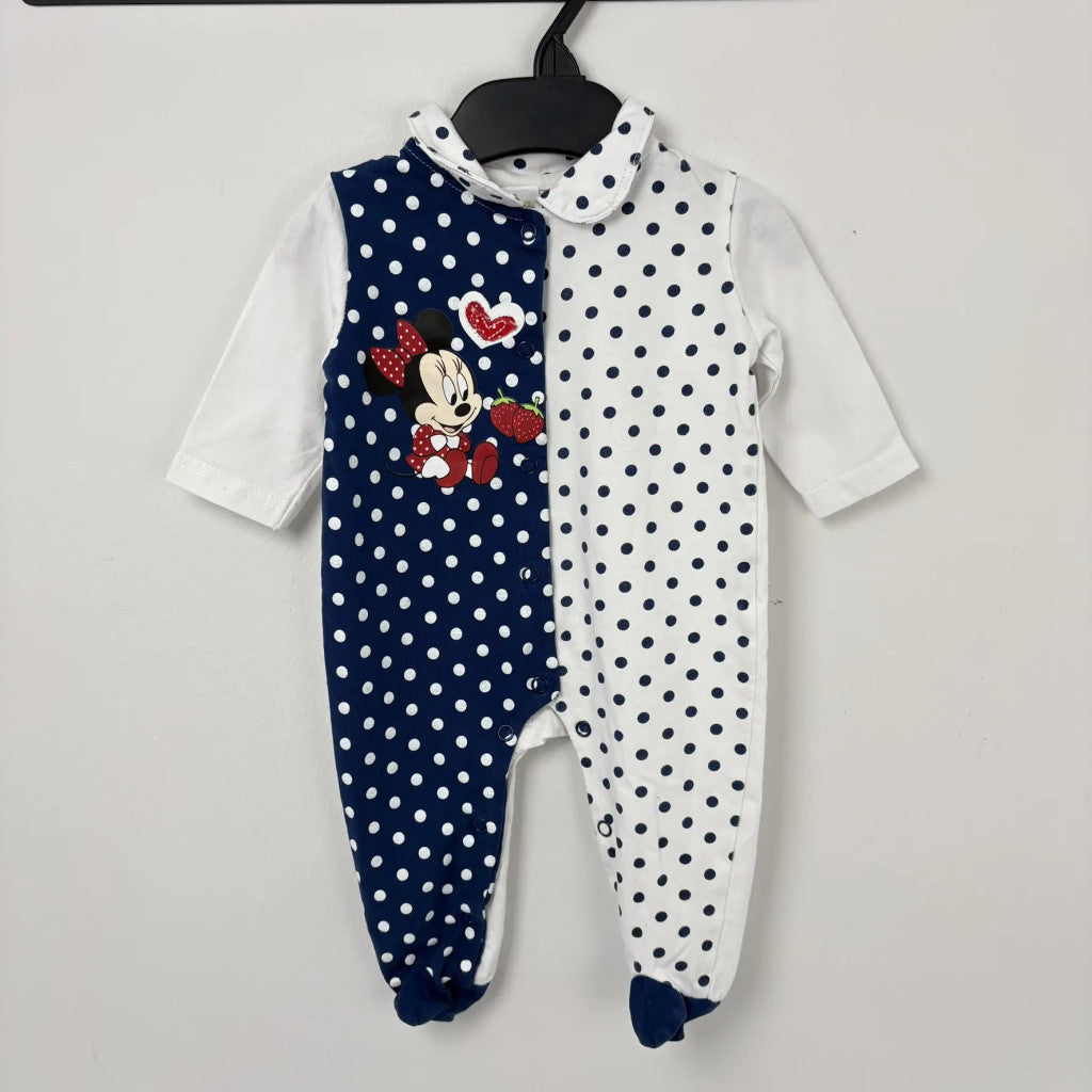 Disney pöttyös Minnie egeres rugdalózó 62