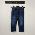 H&M Sötétkék skinny farmernadrág 92