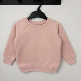 Primark rózsaszín csillagos pulóver 86