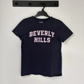 Sötétkék Beverly Hills feliratos póló 152