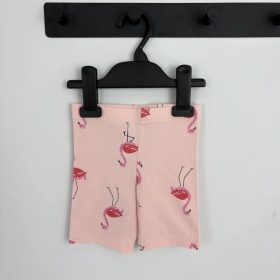 F&F flamingós rövid leggings 86
