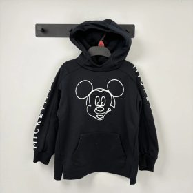 Zara Fekete Mickey egér kapucnis pulóver 122