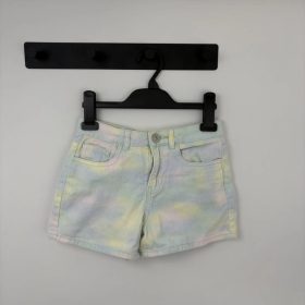 Színes rövid farmernadrág 134
