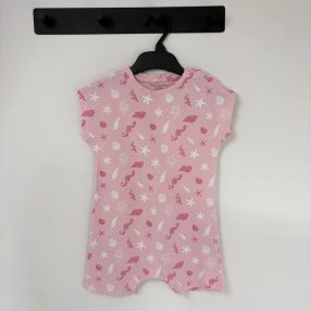 Fox & Bunny rózsaszín mintás napozó 86