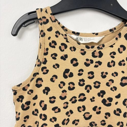 H&M párducmintás kislány ruha 92