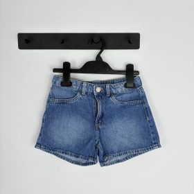 H&M kék farmer rövidnadrág 128