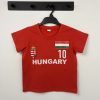 Piros Hungary címeres póló 110