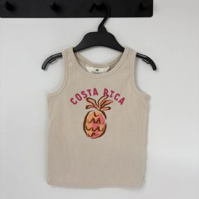 H&M bézs Costa Rica feliratos trikó 98-104