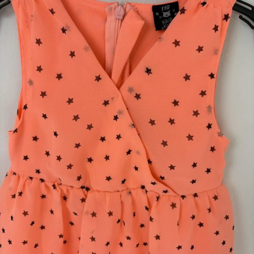 Barack színű csillagos ruha 110