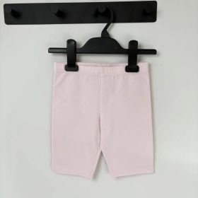 Világos rózsaszín rövid leggings 116