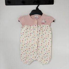 F&F rózsaszín-mintás napozó 74