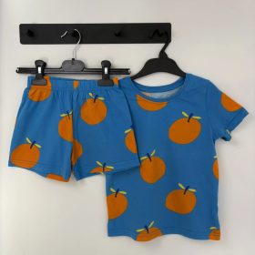 George kék narancsos pizsama sett 104-110