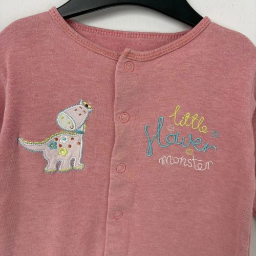 Mothercare rózsaszín zsiráfos rugdalózó 74