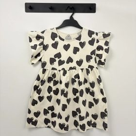 H&M szívecskés kislány ruha 104