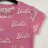 H&M rózsaszín barbie feliratos póló 110-116