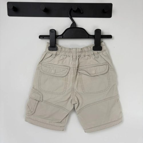 H&M bézs cargo rövidnadrág 86