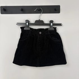 Zara fekete kord szoknya 104