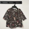 H&M Szürke mintás babaruha (68)