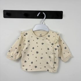 H&M Bézs mintás pulóver (62)