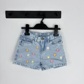 Y.F.K virágos rövid farmernadrág 128