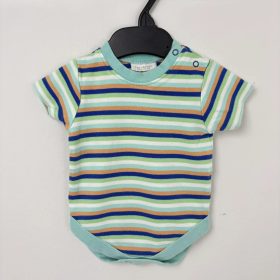 Next színes csíkos body 62
