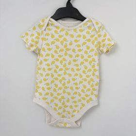 F&F fehér citromos mintás body 86