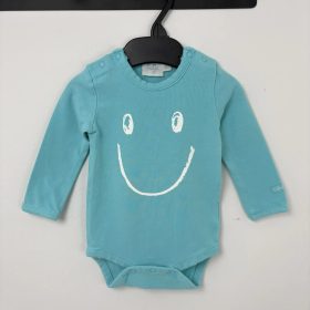 Feetje Türkizkék smiley body, fiú (68)