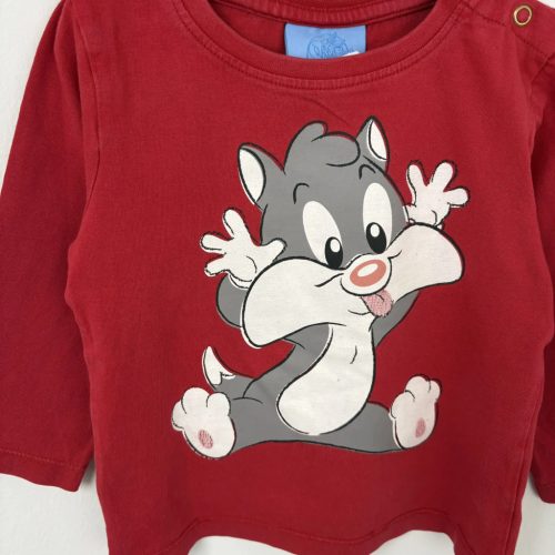 Looney Tunes mintás hosszú ujjú felső 92