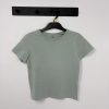 H&M Kekizöld basic póló, fiú (110-116)
