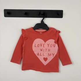 F&F mintás hosszú ujjú felső 68