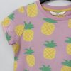 Marks & Spencer rózsaszín Ananász mintás póló, lány (110)