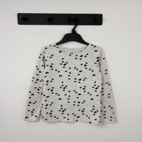 H&M pillangós hosszú ujjú felső 110-116