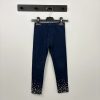 Little Kids Sötétkék csillagos lány leggings (116)