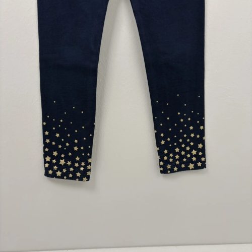 Little Kids Sötétkék csillagos lány leggings (116)