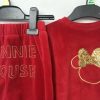 George Piros Minnie egér mintás melegítő együttes, lány (86-92)