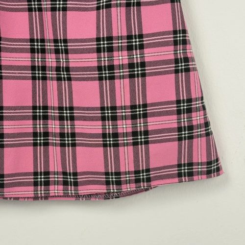 Palomino rózsaszín kockás szoknya 122